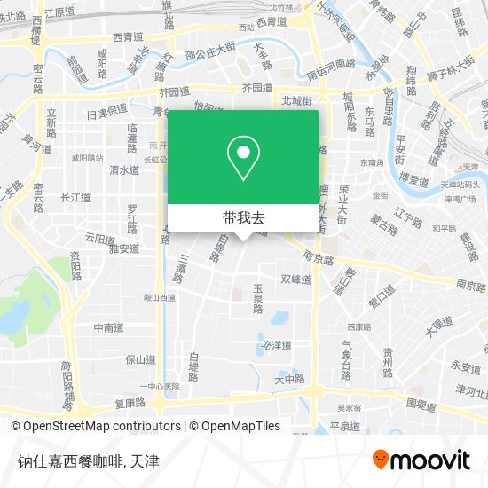 钠仕嘉西餐咖啡地图
