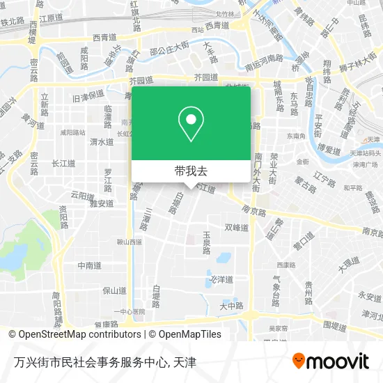 万兴街市民社会事务服务中心地图