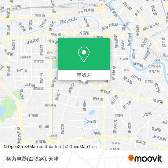 格力电器(白堤路)地图