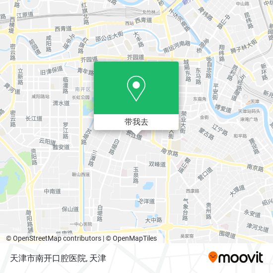天津市南开口腔医院地图
