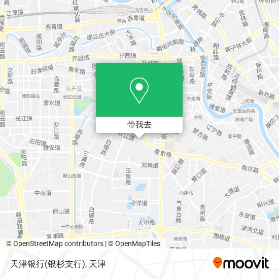 天津银行(银杉支行)地图