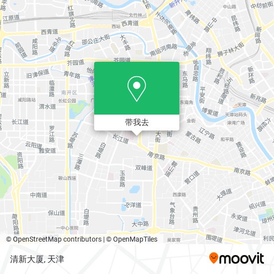清新大厦地图