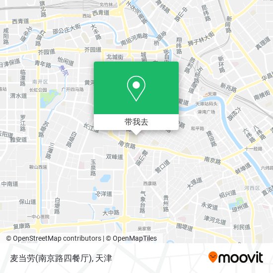 麦当劳(南京路四餐厅)地图