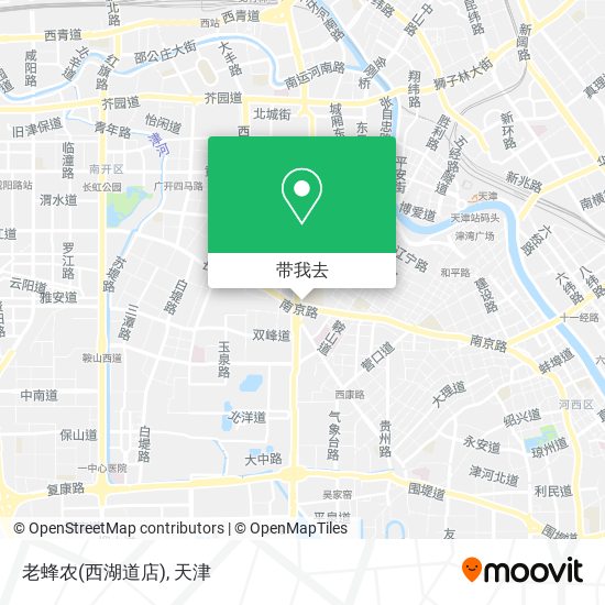 老蜂农(西湖道店)地图