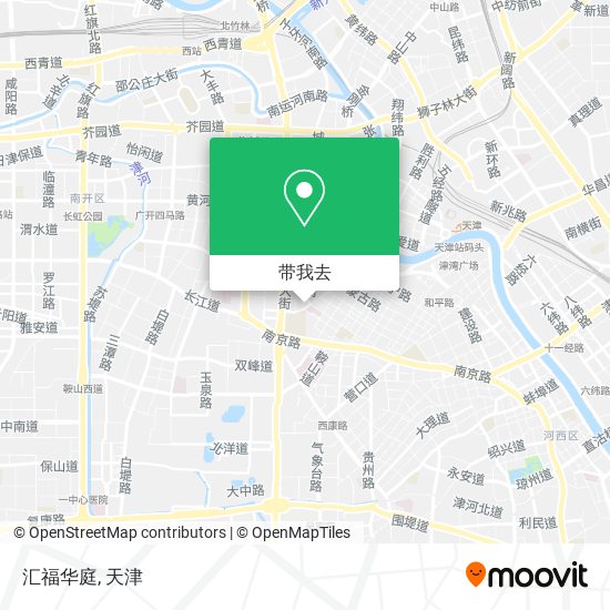 汇福华庭地图