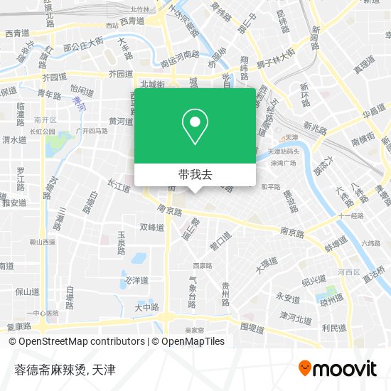 蓉德斋麻辣烫地图