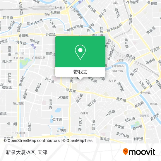 新泉大厦-A区地图