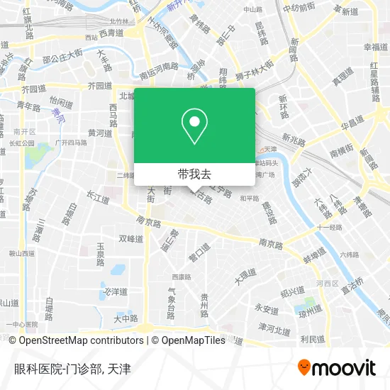 眼科医院-门诊部地图