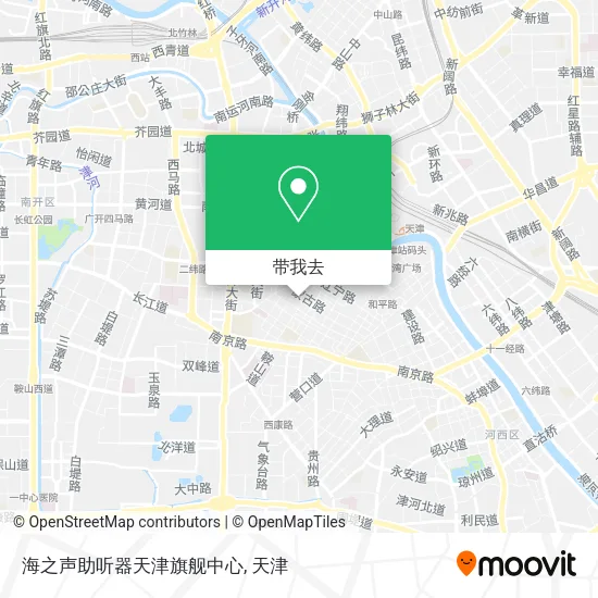 海之声助听器天津旗舰中心地图
