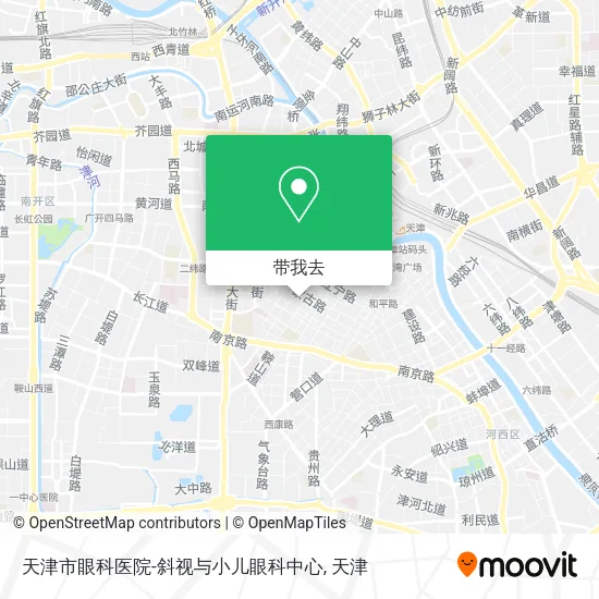 天津市眼科医院-斜视与小儿眼科中心地图