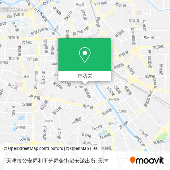 天津市公安局和平分局金街治安派出所地图