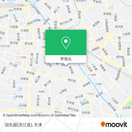 冠生园(滨江道)地图