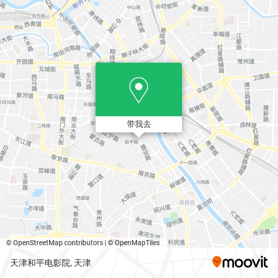 天津和平电影院地图