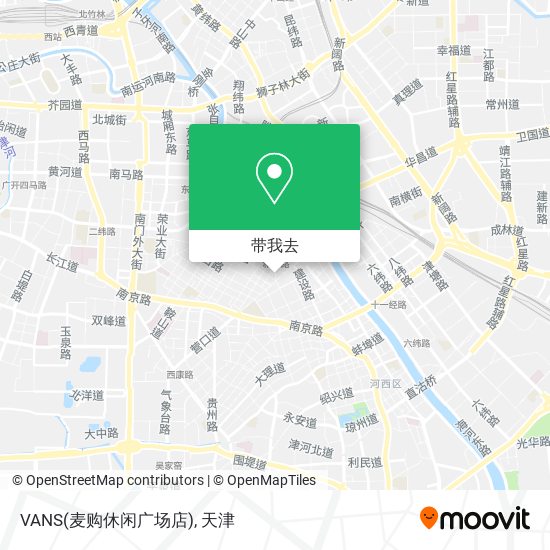 VANS(麦购休闲广场店)地图