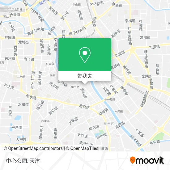 中心公园地图