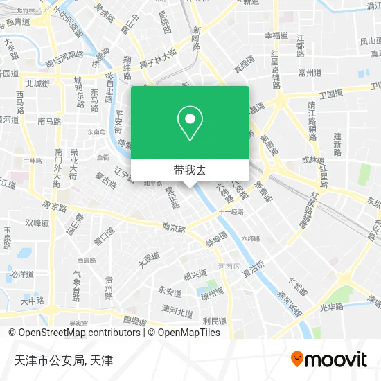 天津市公安局地图