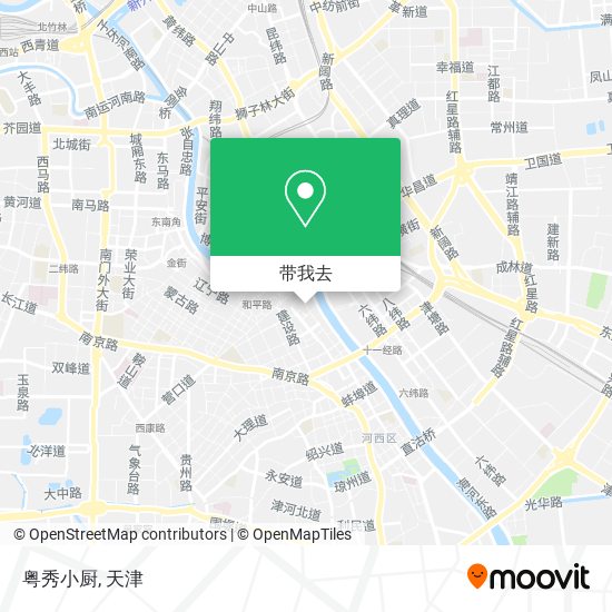 粤秀小厨地图