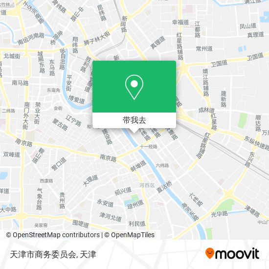 天津市商务委员会地图