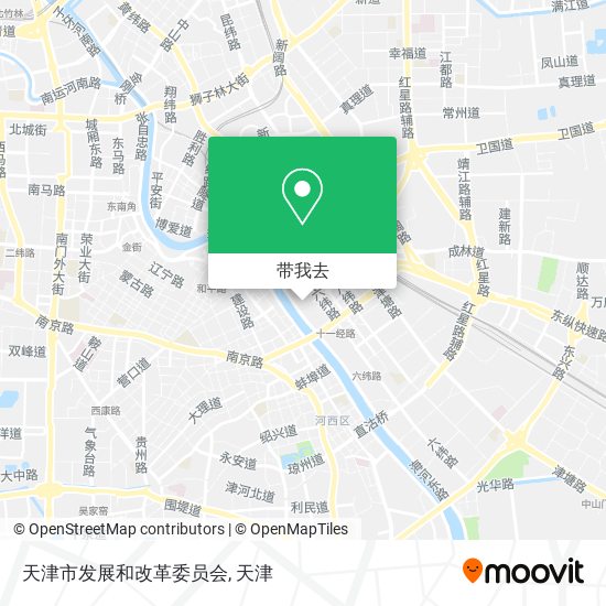 天津市发展和改革委员会地图