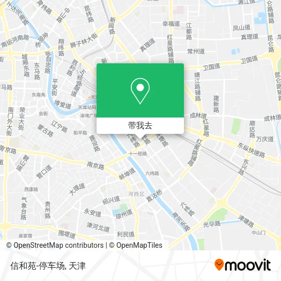 信和苑-停车场地图