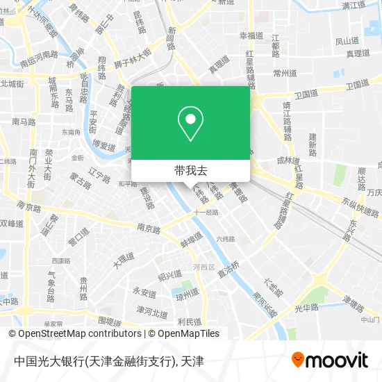 中国光大银行(天津金融街支行)地图