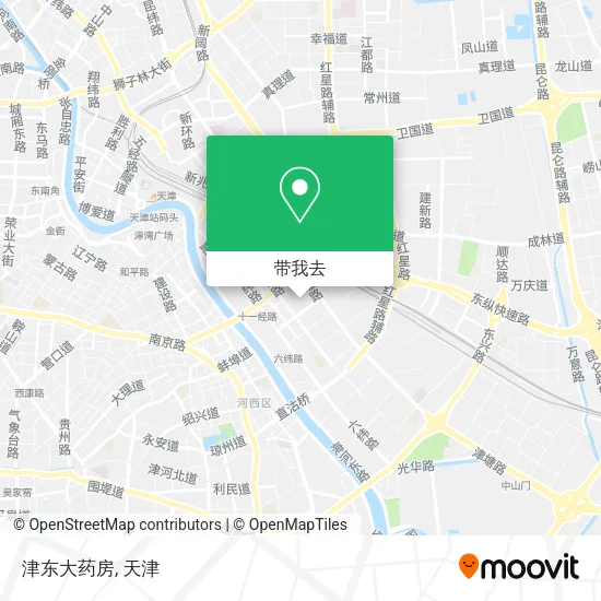 津东大药房地图