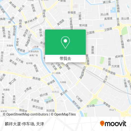 麟祥大厦-停车场地图