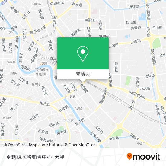 卓越浅水湾销售中心地图
