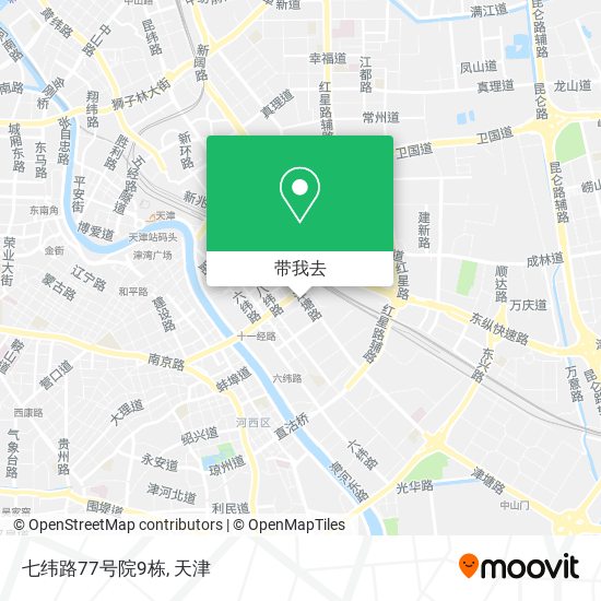 七纬路77号院9栋地图