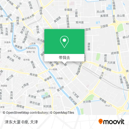 津东大厦-D座地图