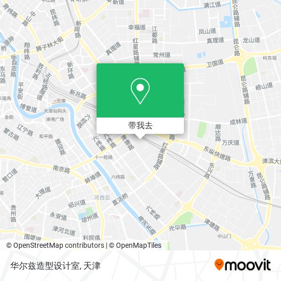 华尔兹造型设计室地图