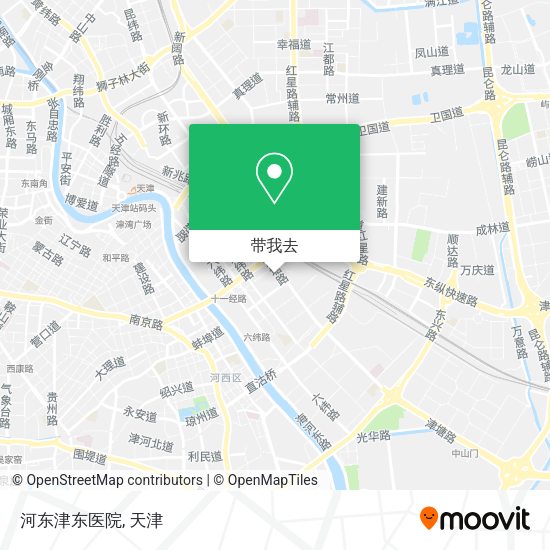 河东津东医院地图
