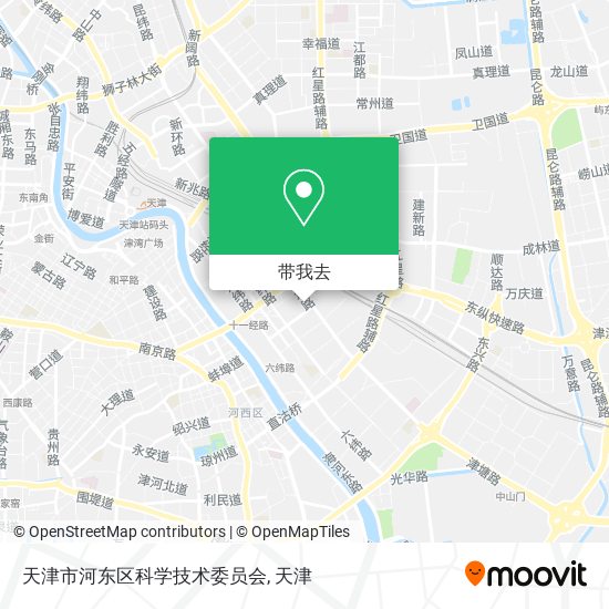 天津市河东区科学技术委员会地图