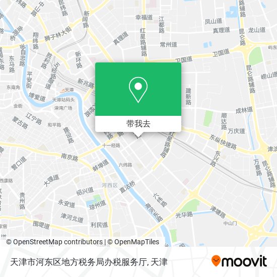 天津市河东区地方税务局办税服务厅地图