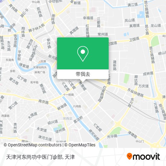 天津河东尚功中医门诊部地图