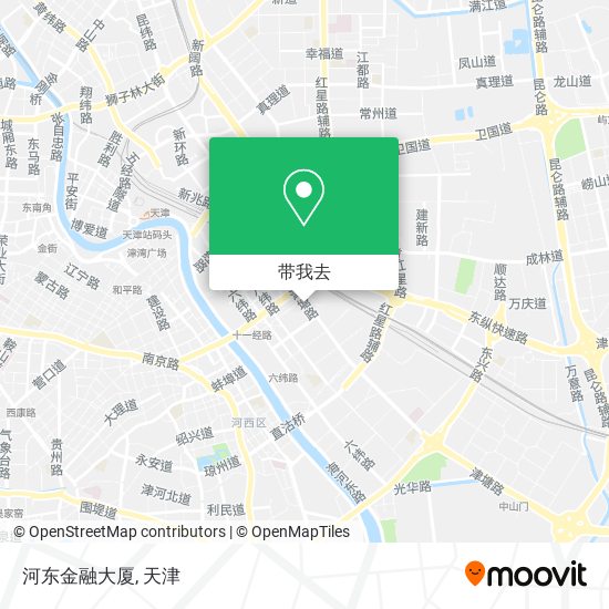 河东金融大厦地图