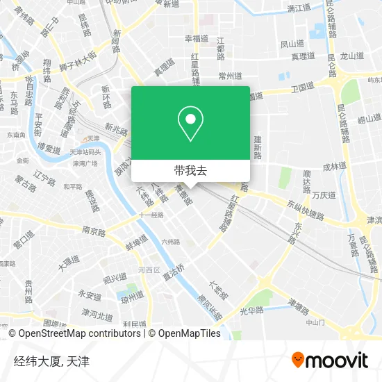 经纬大厦地图