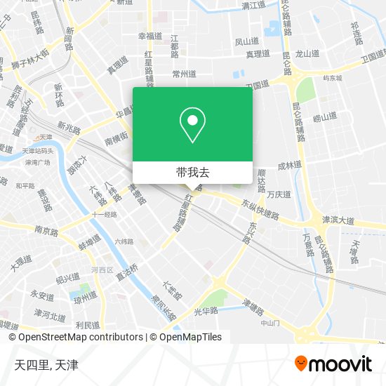 天四里地图