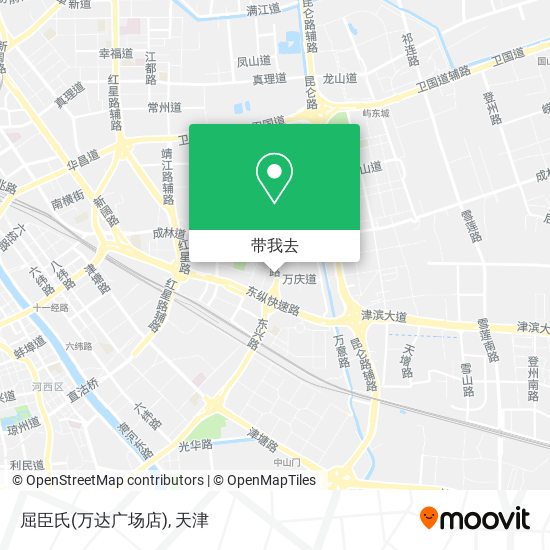 屈臣氏(万达广场店)地图