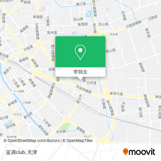 蓝调club地图