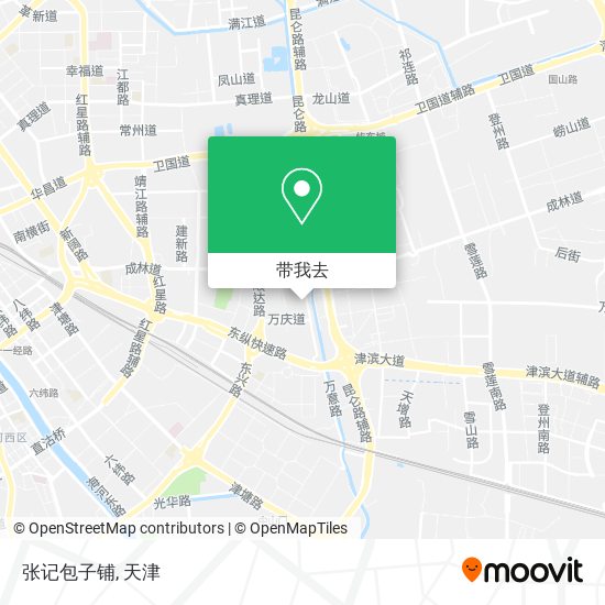 张记包子铺地图