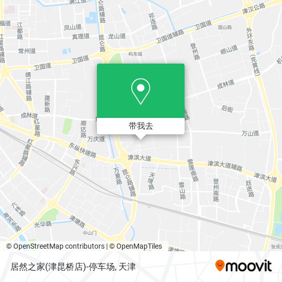 居然之家(津昆桥店)-停车场地图