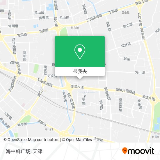 海中鲜广场地图