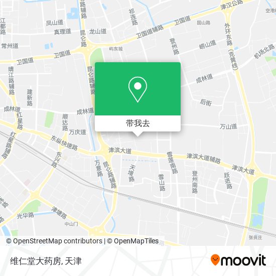 维仁堂大药房地图
