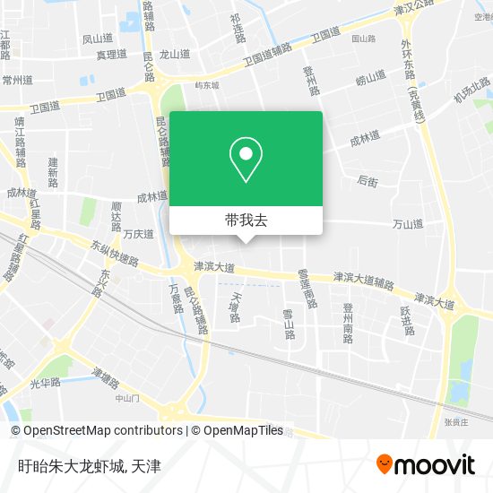 盱眙朱大龙虾城地图