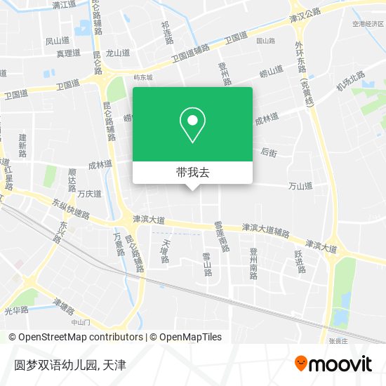 圆梦双语幼儿园地图