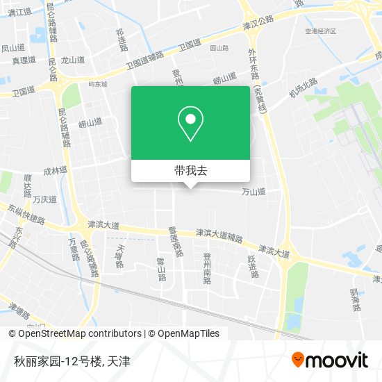 秋丽家园-12号楼地图