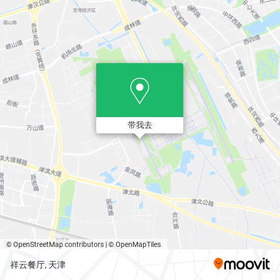 祥云餐厅地图