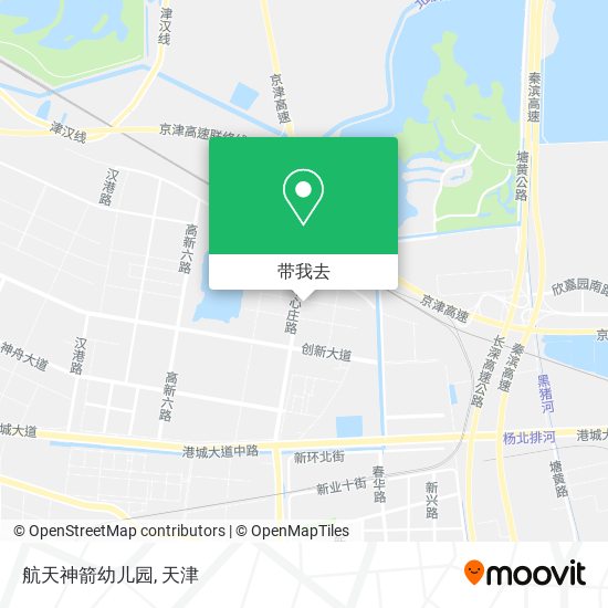 航天神箭幼儿园地图
