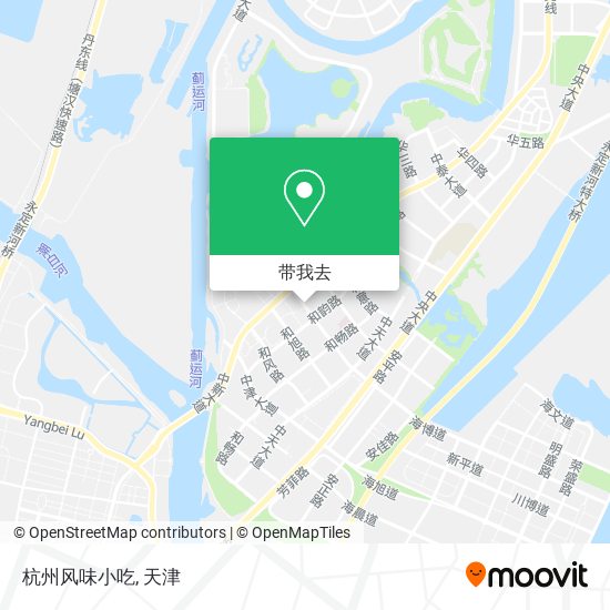 杭州风味小吃地图